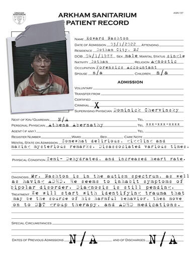 PATIENT RECORDS